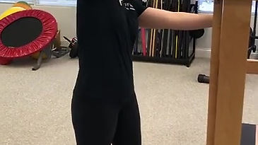 Staggered Stance Thoracic Spine Matrix